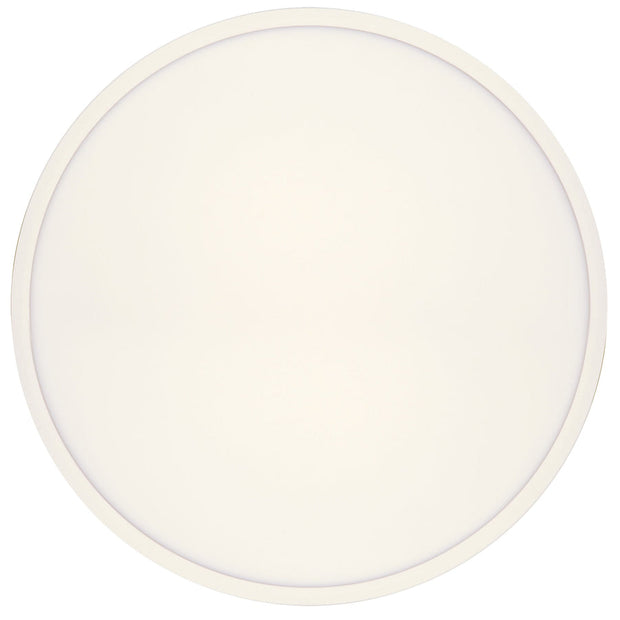SKY 42w LED CCT Triac Dimmable White Trim IP44 60cm Oyster