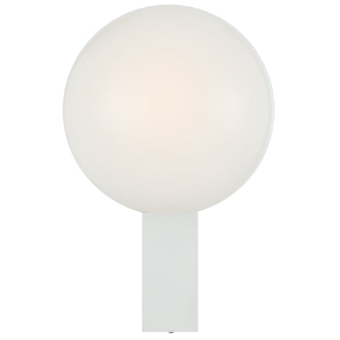 Skyla Touch Wall Light Antique White and Opal (Globe Included)