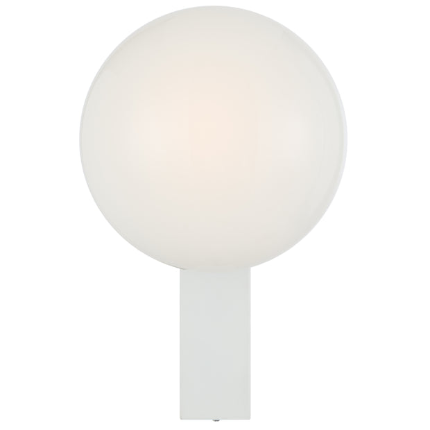 Skyla Touch Wall Light Antique White and Opal (Globe Included)