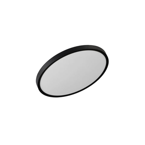 SKY 18w LED CCT Triac Dimmable Black Trim IP44 23cm Oyster