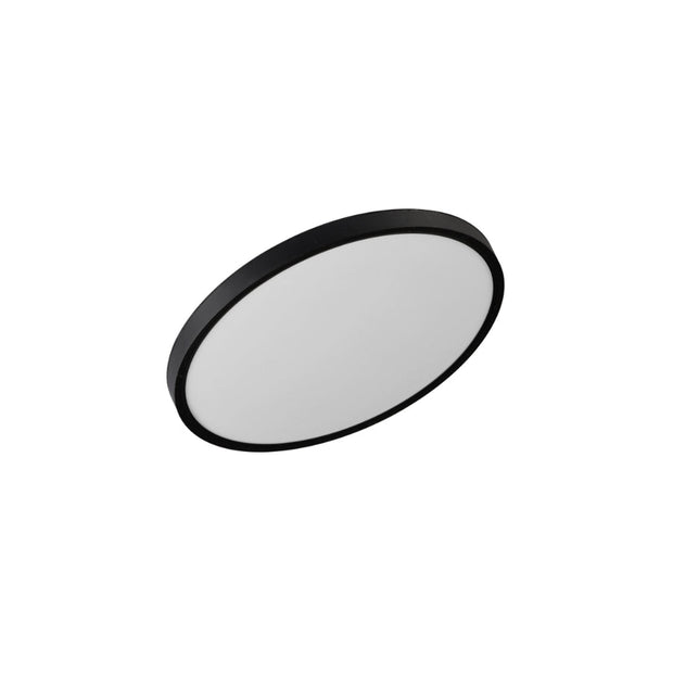 SKY 18w LED CCT Triac Dimmable Black Trim IP44 23cm Oyster