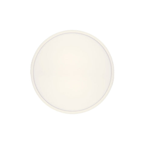 SKY 24w LED CCT Triac Dimmable White Trim IP44 30cm Oyster