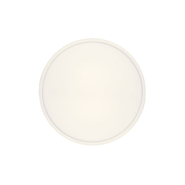SKY 24w LED CCT Triac Dimmable White Trim IP44 30cm Oyster