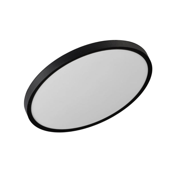 SKY 32w LED CCT Triac Dimmable Black Trim IP44 40cm Oyster