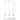 MARCONI TRILIGHT 3 Light Clear Glass Pendant