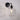 MARCONI Black with Ripple Clear Glass Wall Light