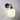 MARCONI Black with Ripple Opal Glass Wall Light