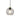 TWIST .20 1 Light Brushed Brass with Twist texture Glass Pendant
