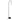 Arlington Floor Lamp Black and Opal