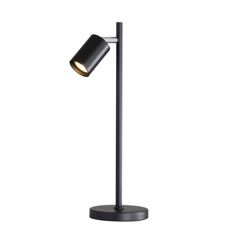 PONTE 1 Light Black GU10 Desk Lamp