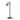 PONTE 1 Light Black/Satin Brass GU10 Desk Lamp