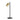PONTE 1 Light Black/Satin Brass GU10 Desk Lamp