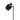 ARI Black With Antique Brass E27 Desk Lamp