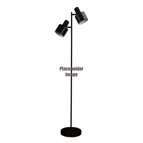 ARI Twin Black E27 Floor Lamp
