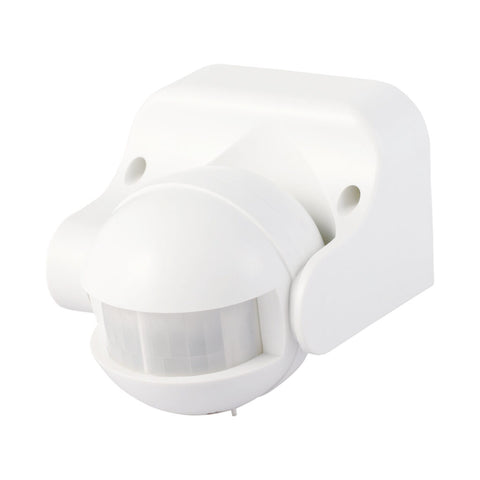 Radar IP44 Wall Mount Infrared White Sensor 180 Degree