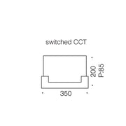 Solita Wall Light Tri-Colour LED White Large