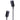 Black MR16 12-25V 650mm Single Adjustable Spike IP65 Light