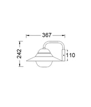Spy Exterior Wall Light Black