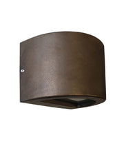 Small Step Light 12v G4 IP65 Curved Antique Bronze