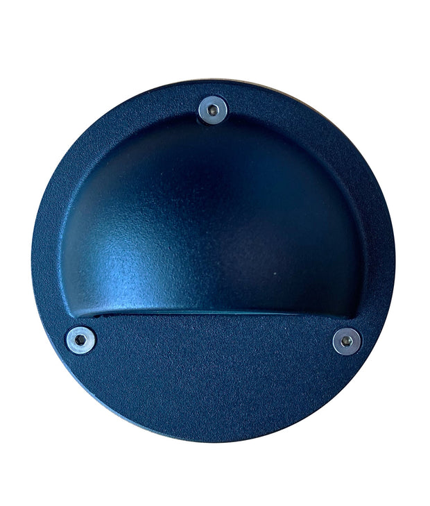 Ste4 Surface Mount Exterior Step Light - Black 240v