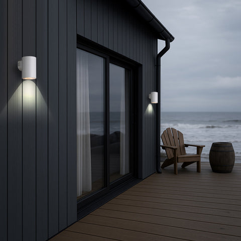 Stina 1 Light Wall Lamp 9w CCT White IP65