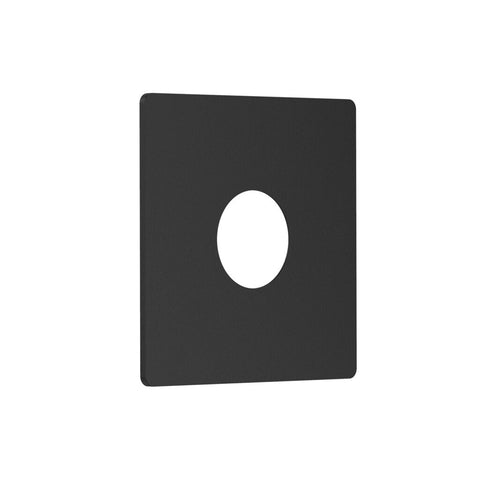 Edge Black Round Magnetic Square Trim Only to suit Edge Step Light