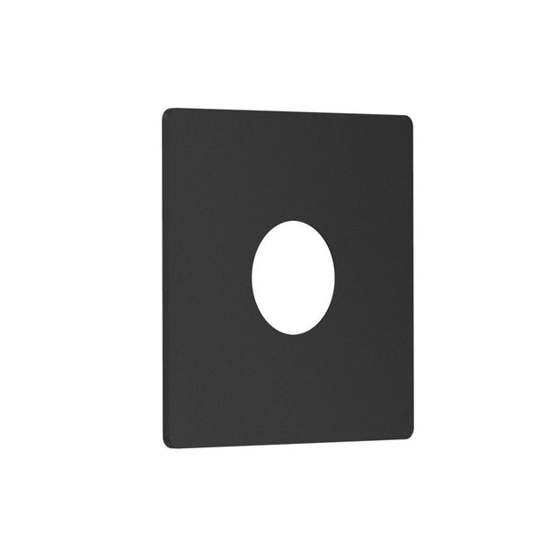 Edge Black Round Magnetic Square Trim Only to suit Edge Step Light