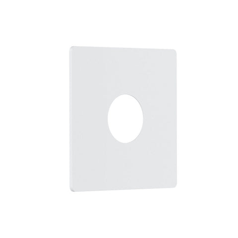 Edge White Round Magnetic Square Trim Only to suit Edge Step Light