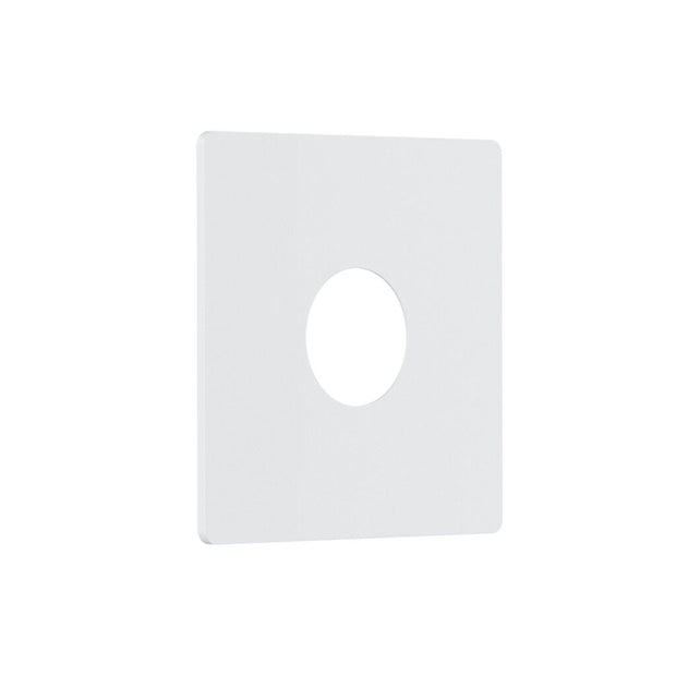 Edge White Round Magnetic Square Trim Only to suit Edge Step Light