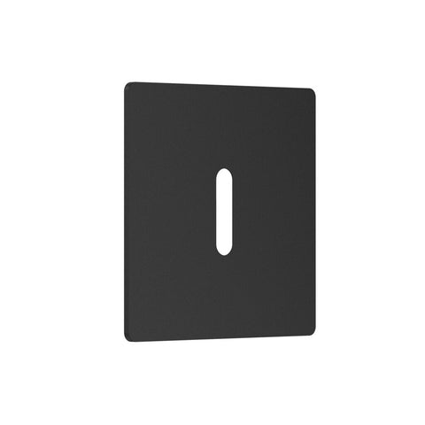 Edge Black Slotted Magnetic Square Trim Only to suit Edge Step Light
