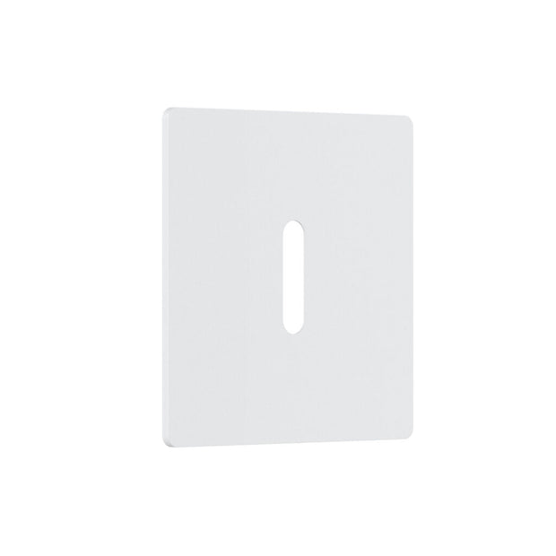 Edge White Slotted Magnetic Square Trim Only to suit Edge Step Light