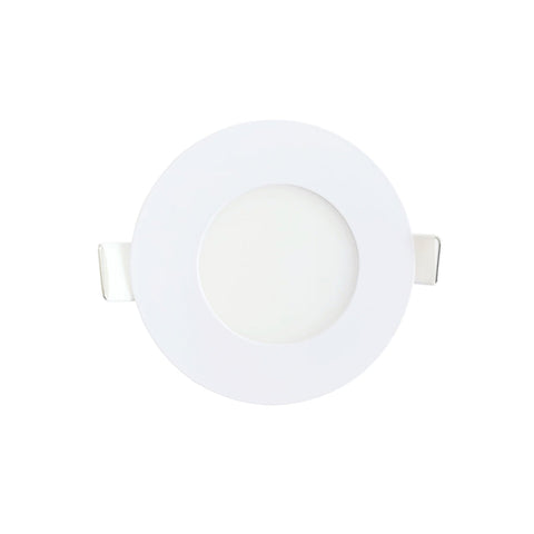 STOW 3w LED CCT 240v White Round Stair Light