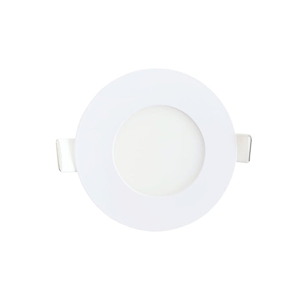 STOW 3w LED CCT 240v White Round Stair Light
