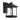 Strand IP43 Exterior Wall Light Black with Seeded Glass