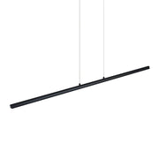SUMNER 36w LED CCT 3 Step Dimmable 1400mm Black Linear Pendant
