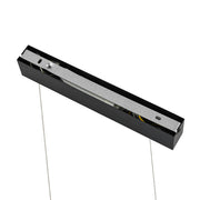 SUMNER 36w LED CCT 3 Step Dimmable 1400mm Black Linear Pendant