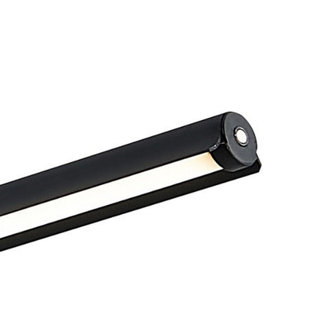 SUMNER 36w LED CCT 3 Step Dimmable 1400mm Black Linear Pendant