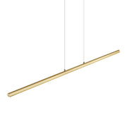 SUMNER 36w LED CCT 3 Step Dimmable 1400mm Brass Linear Pendant