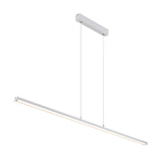 SUMNER 36w LED CCT 3 Step Dimmable 1400mm White Linear Pendant