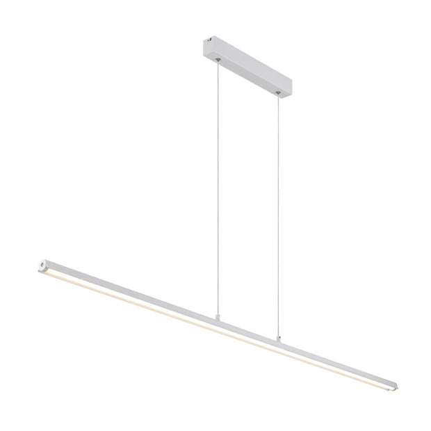 SUMNER 36w LED CCT 3 Step Dimmable 1400mm White Linear Pendant