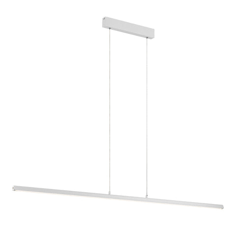 SUMNER 36w LED CCT 3 Step Dimmable 1400mm White Linear Pendant