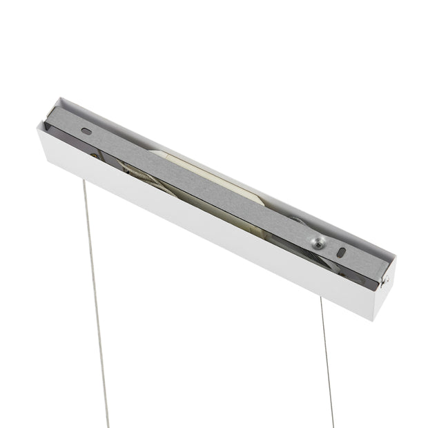 SUMNER 36w LED CCT 3 Step Dimmable 1400mm White Linear Pendant