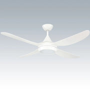 Vector II 52 ABS Ceiling Fan Pure White with CCT LED Light