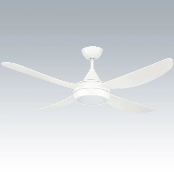 Vector II 52 ABS Ceiling Fan Pure White with CCT LED Light