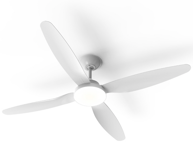 Venice 58 DC Ceiling Fan White with LED Light