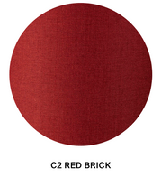 12.16.14 A-line Tapered Lamp Shade - C2 Red Brick
