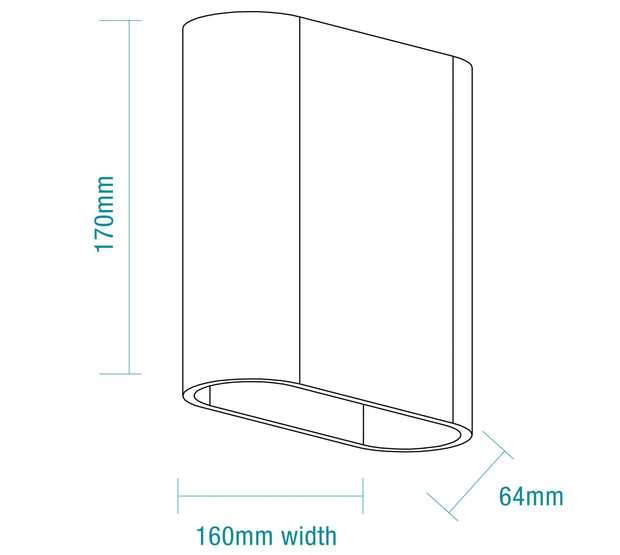 Sorrento 10W LED CCT Exterior White