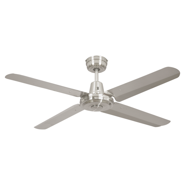 Swift 48 Ceiling Fan Brushed Chrome