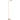 TARELL 6w LED 3000K Antique Gold Gesture On, Off and Dimmable Floor Lamp