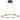 Tarson 40w 3000K LED 1 Tier Pendant Black with Gold